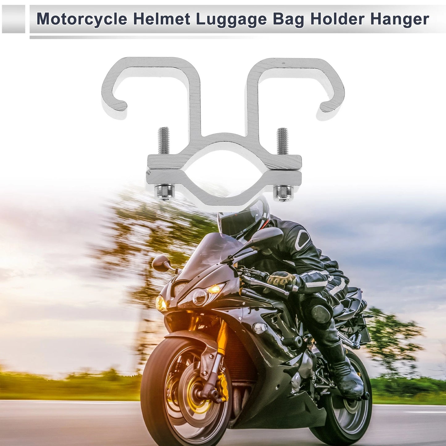 Arc Double Hook Motorcycle Hanging Hook Hexagon Wrench Gasket