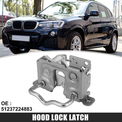 Hood Catch Lock Latch for BMW X3 F25, X4 F26 (2009-2017, 2013-2018)