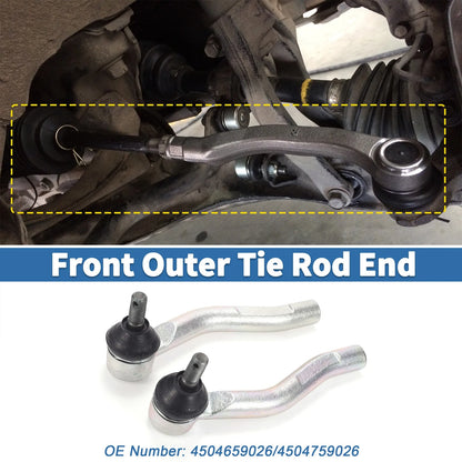 Front Outer Tie Rod Ends for Toyota Echo (2000-2005)