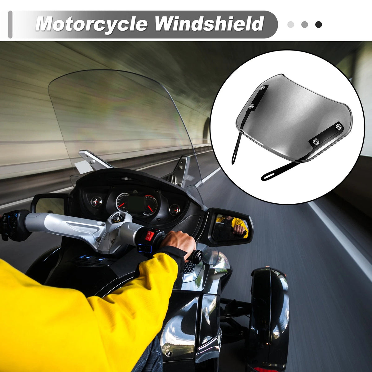 Wind Deflector / 1 x / Wind Deflector for Yamaha XJ 400 Diversion (1991–1993)