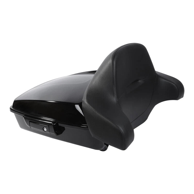 Trunk Luggage Backrest Solo Mount Rack for Harley Road Glide (2014-2025)