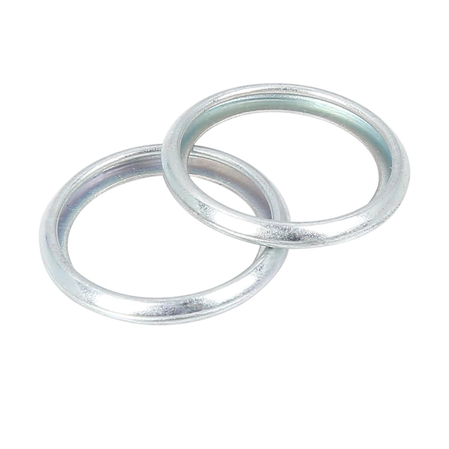 6 x M16 Silver Tone Oil Drain Plug Gaskets for Subaru