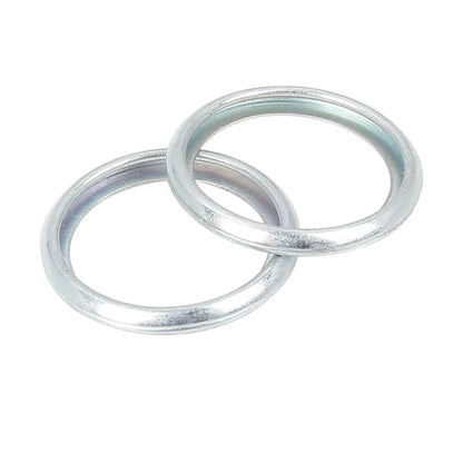 6 x M16 Silver Tone Oil Drain Plug Gaskets for Subaru