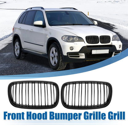 Front Hood Bumper Grille for BMW X5 X6 E70 (2007-2013)