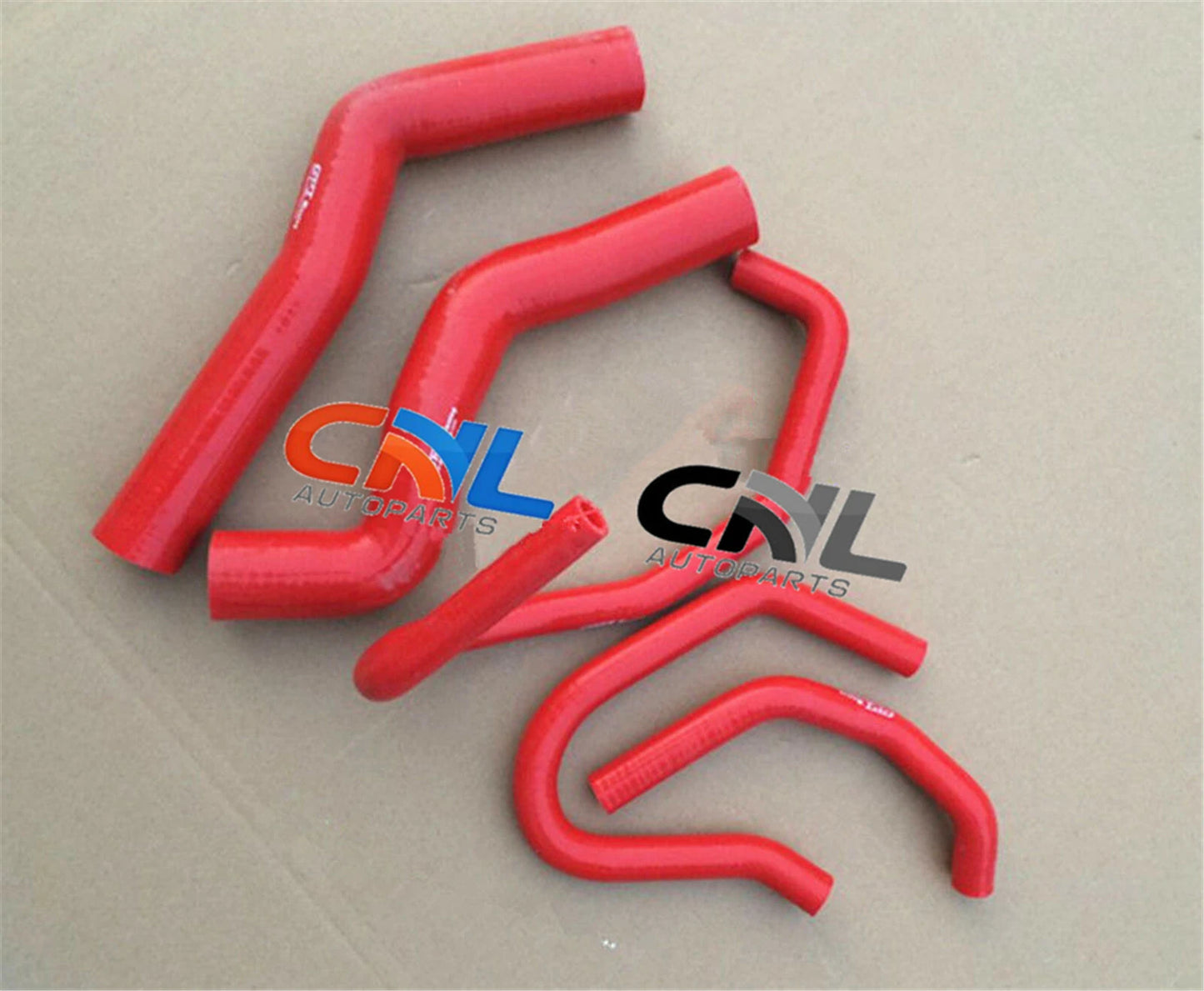 RED Silicone Radiator Heater Hose for Toyota Prado KZJ120 (2003-2007)