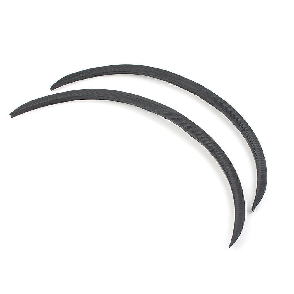 Carbon Fiber Wheel Eyebrow Arches Fender Flares Trim Cover for Car