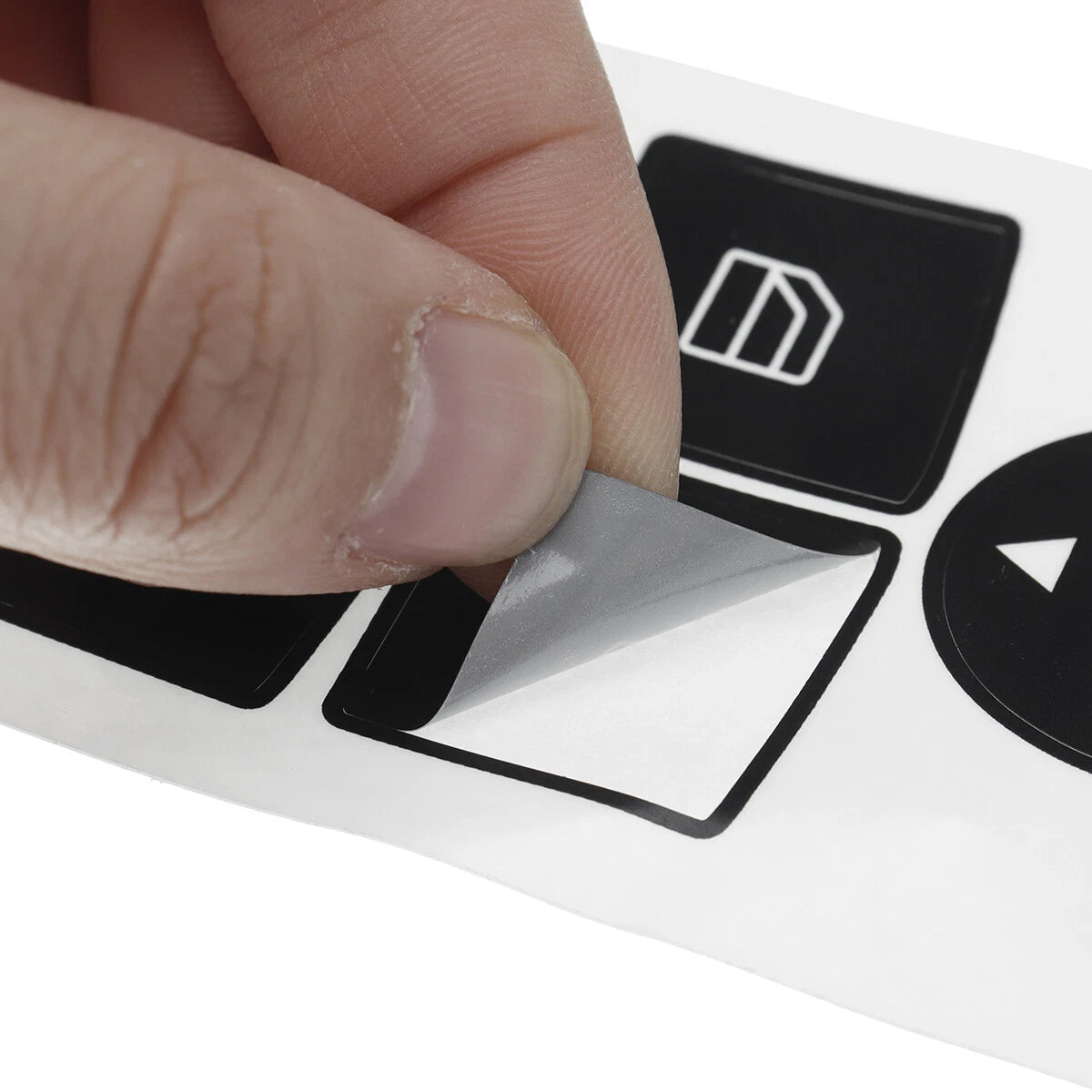 Auto Window Switch Button Repair Sticker Decal for Mercedes Benz (2007–2014)