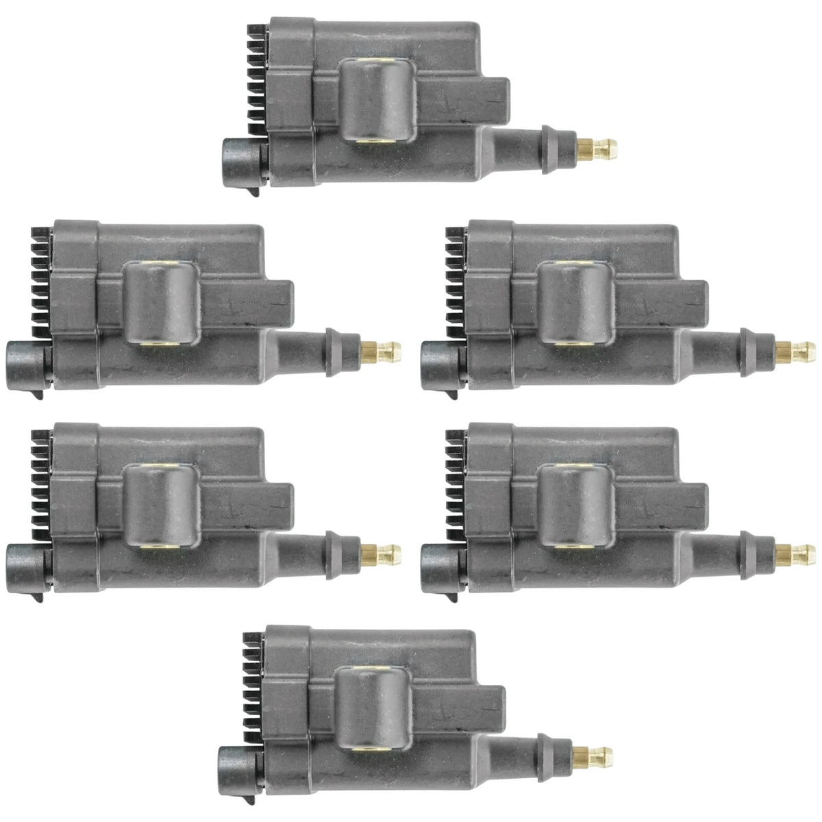 6-Pack Ignition Coils for Mercury Outboard V-135/V-150/V-175/V-200 EFI 2.5L