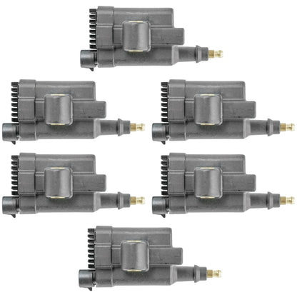 6-Pack Ignition Coils for Mercury Outboard V-135/V-150/V-175/V-200 EFI 2.5L