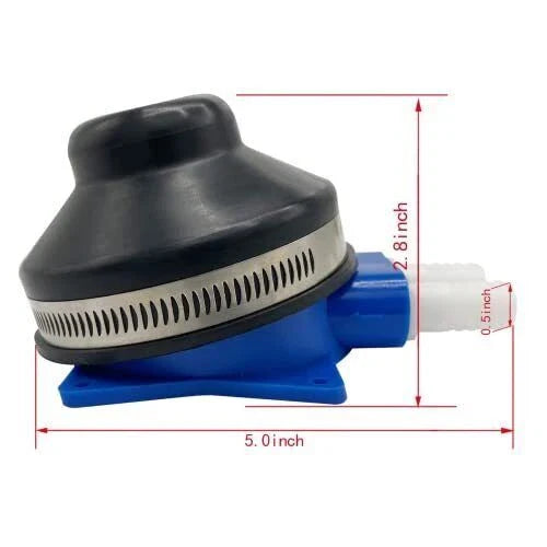 Marine Water Pump for 1/2" Hose Rubber Nylon for Boat RV Caravan