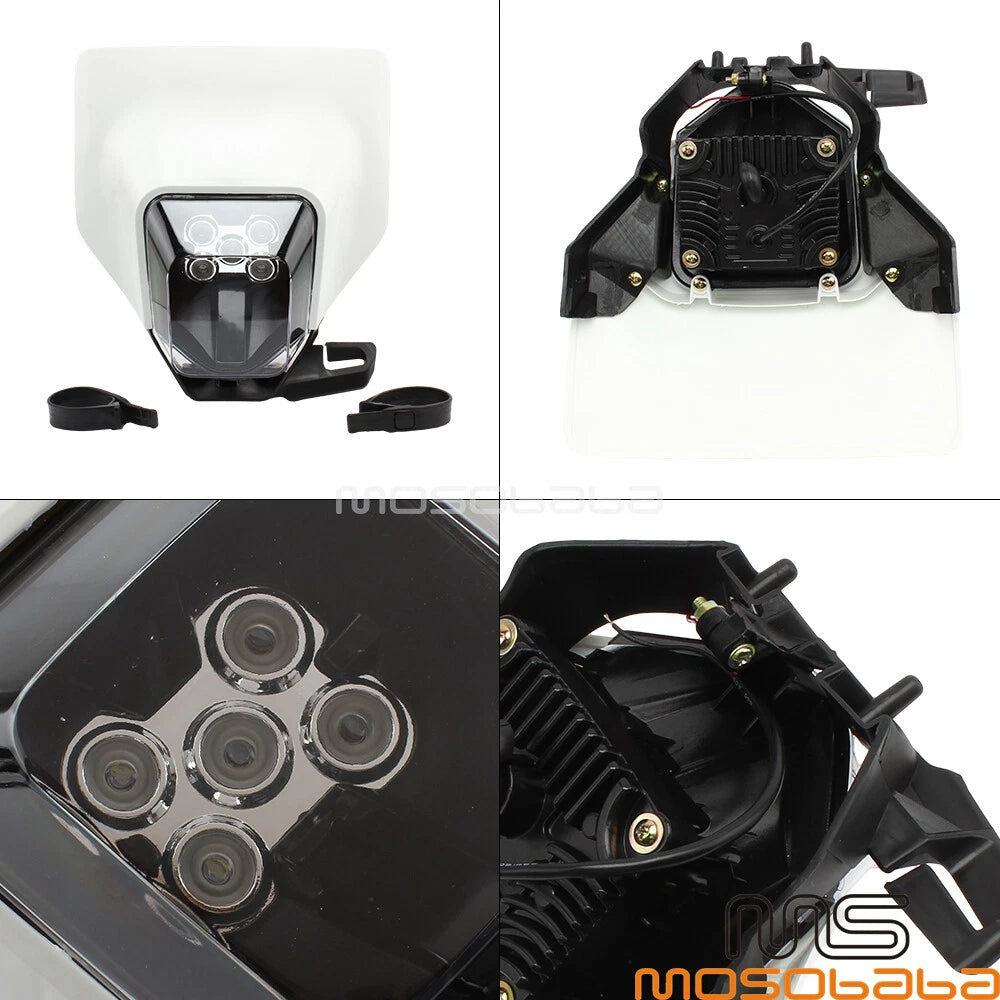 LED Headlight for Husqvarna FE TE FC 125 150 250 350 450 501 (2014-2023)
