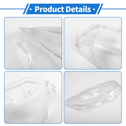 Car Front Right Headlight Lens Cover for Honda Civic (2016-2018)