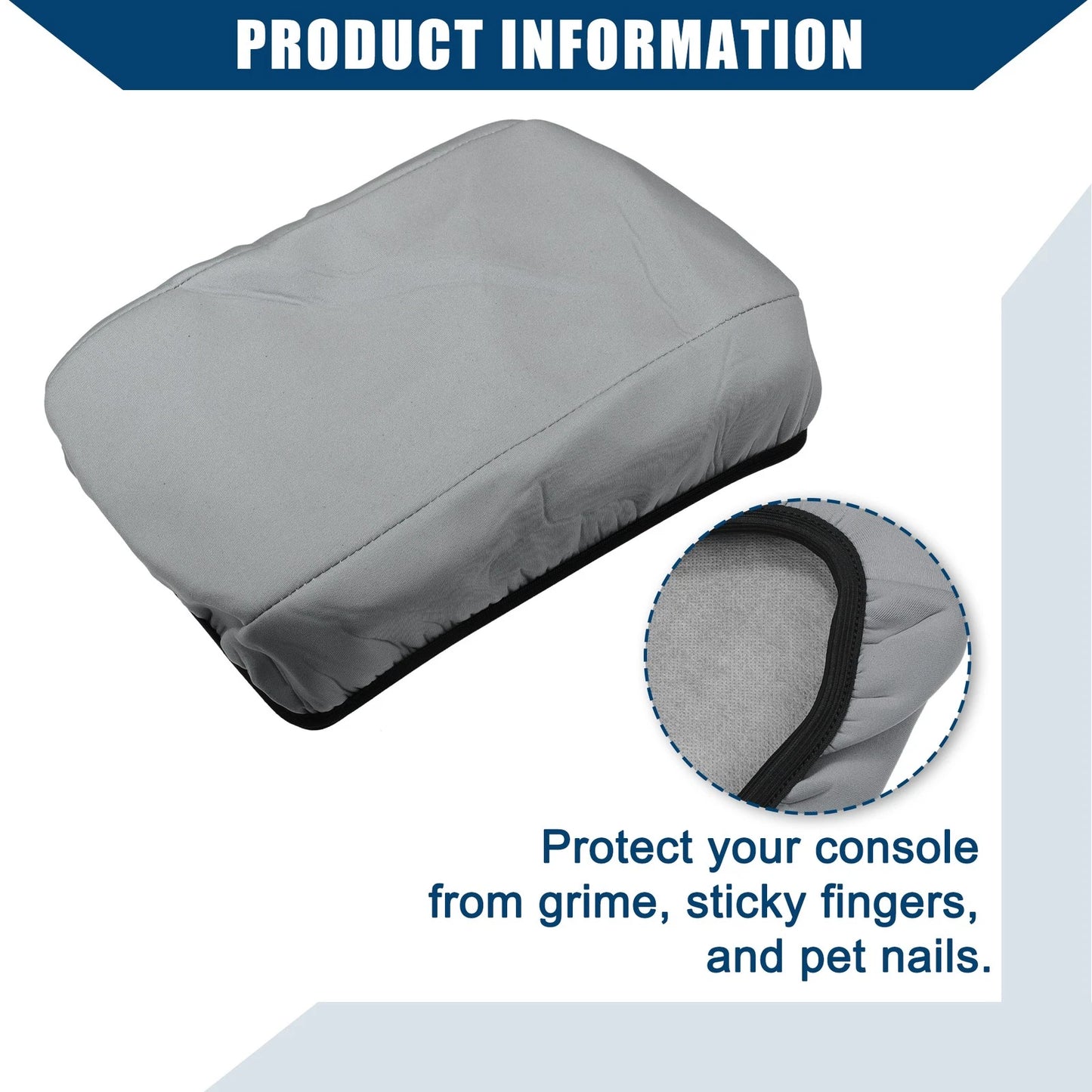 Neoprene Center Console Armrest Cover for Honda Civic (2006-2013)