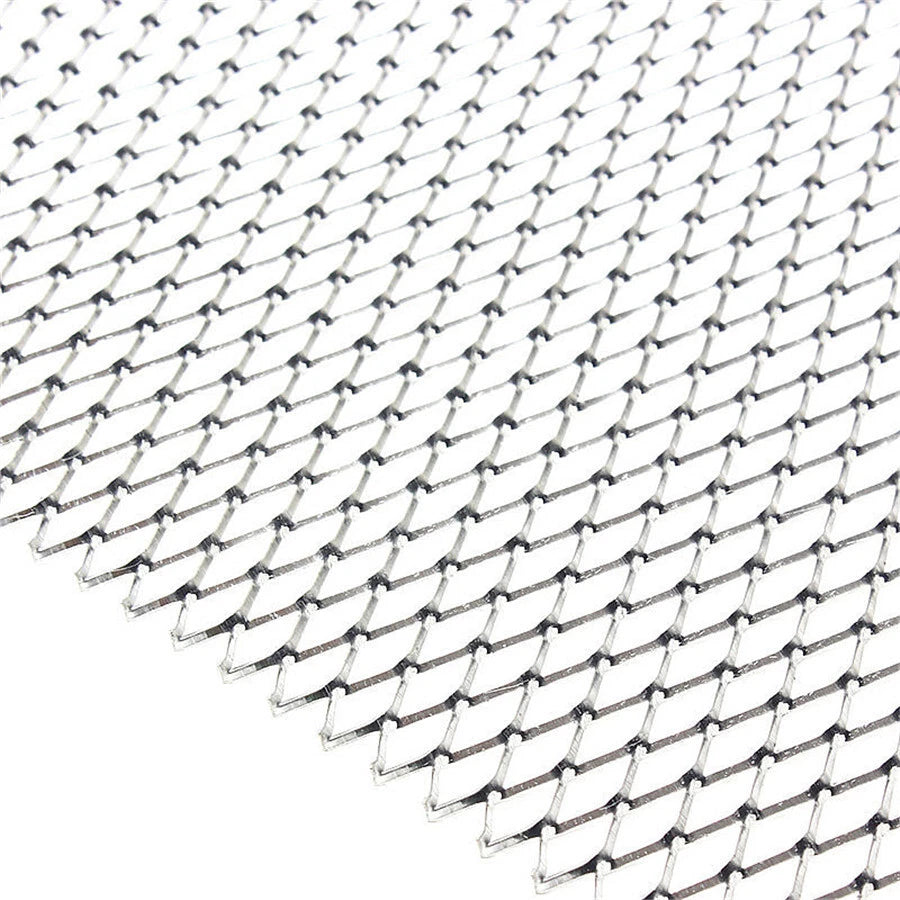 Universal Rhombus Aluminium Car Grille Mesh Cover Tuning Grill Net 40x13"