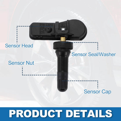 Tire Pressure Sensor 433MHz for Hyundai Santa Fe (2019-2023) 1 x Pc