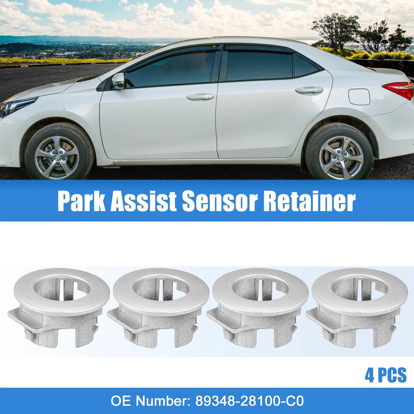 4 x Parking Sensor Retainer Holder for Toyota