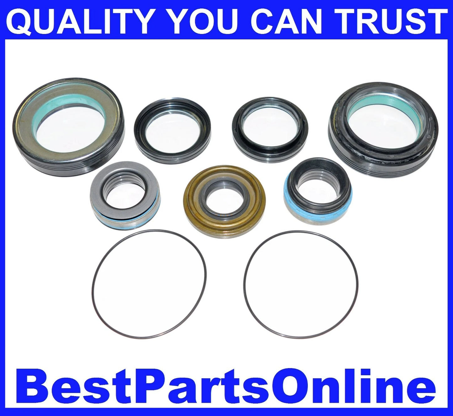 Wheel Hub Seal Kit 2 x for Ford F-Series (1999–2000)