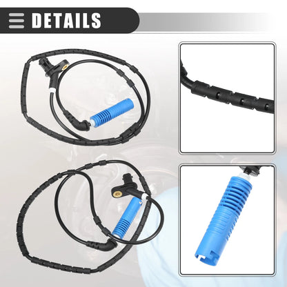 ABS Sensor 2 x for BMW 325Ci (2001-2006)