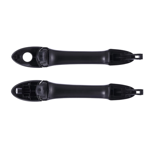 2 x Front Left & Right Outer Door Handles with Keyhole for Hyundai Sonata (10-14)