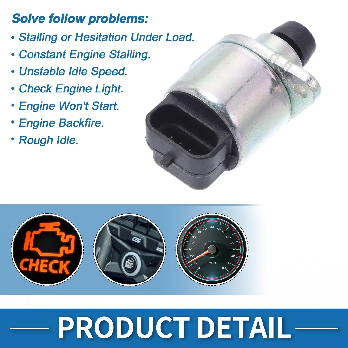 Idle Air Control Valve for Cadillac Escalade (2002)