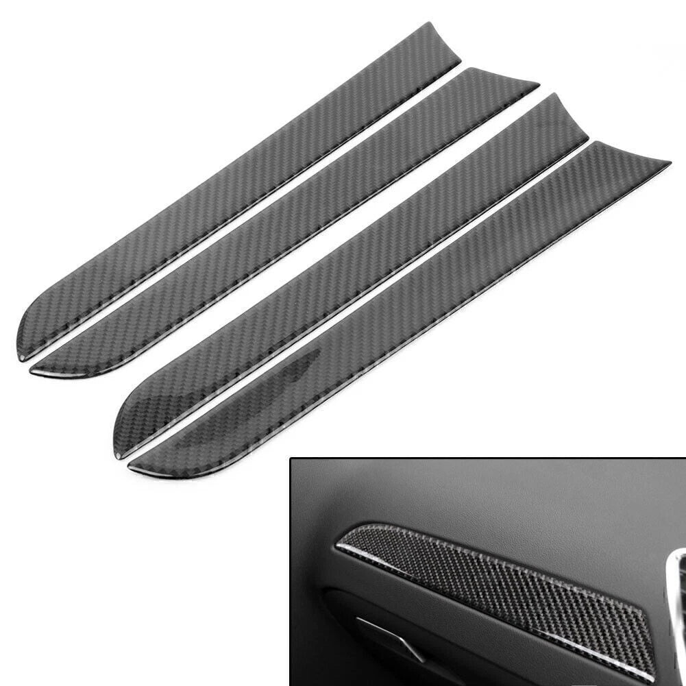 Carbon Fiber Interior Door Panel Trim Cover for Audi A4 B8 (2009-2015)