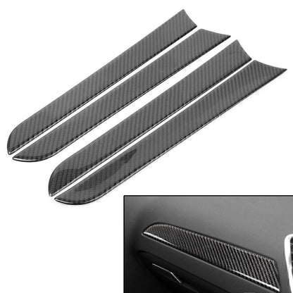 Carbon Fiber Interior Door Panel Trim Cover for Audi A4 B8 (2009-2015)