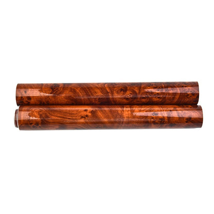Glossy Simulation Wood Grain Vinyl Sticker Decal Roll Car Interior Film Wrap