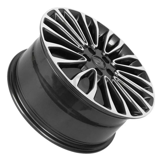 18x8 Rim Black & Machined Wheel for Ford Fusion (2017–2018)