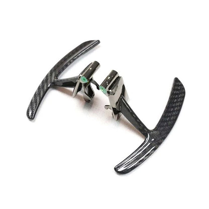 Carbon Fiber Steering Wheel Switch Paddle Housing For Porsche 991 Macan Panamera