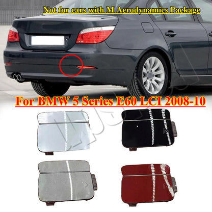 Rear Bumper Tow Hook Cover Cap for BMW 5 Series E60 LCI (2008–2010)
