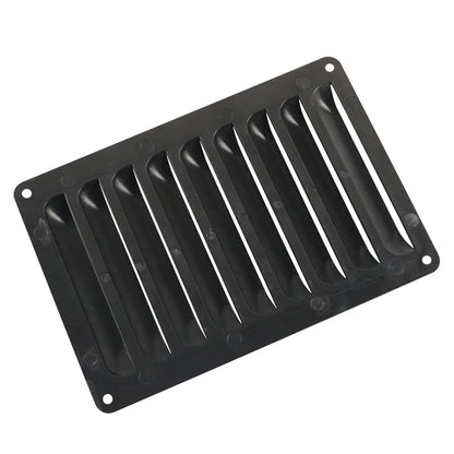 Air Vent Grill Cover for RV Bus - Black ABS Ventilation Grille Trim