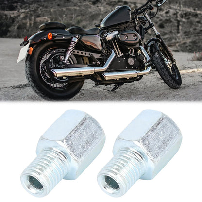 Rearview Mirror Adapter 2pcs 10mm RH to 10mm RH for Motorcycle Bike