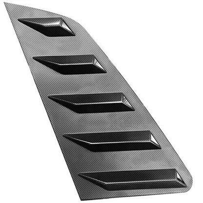 Carbon Look Rear Quarter Window Glass Louver for Audi A3 S3 (2021–2023)