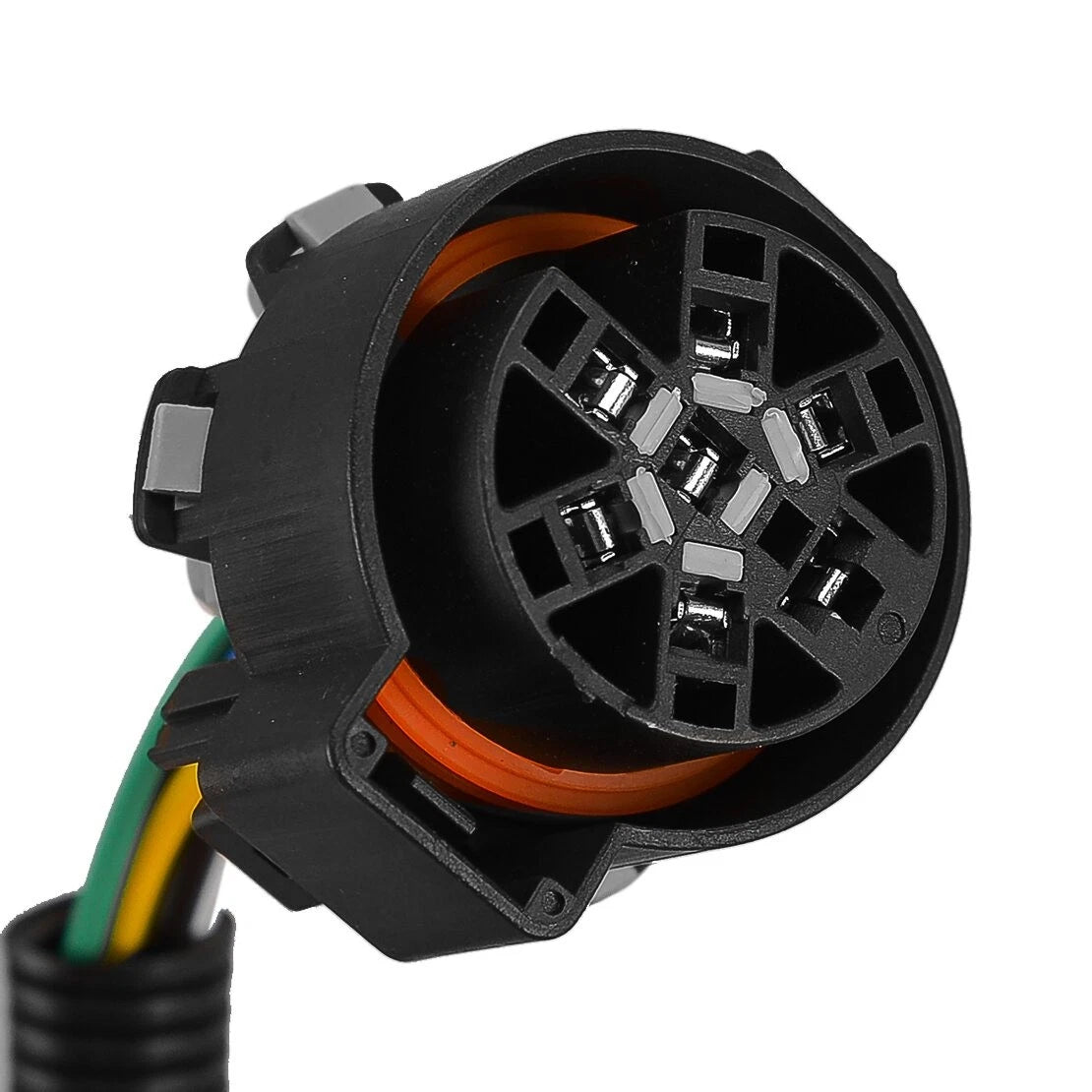 7 Pin Trailer Plug Wire Harness for Ford, GM, Nissan w/ USCAR Socket