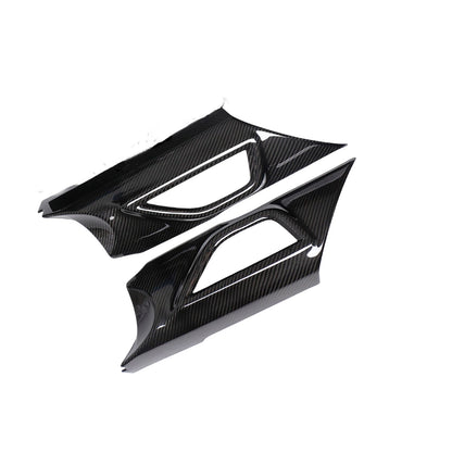 Gloss Carbon Fiber Inner Door Lock Panel Cover for SUBARU BRZ, TOYOTA GR86 (22-24)