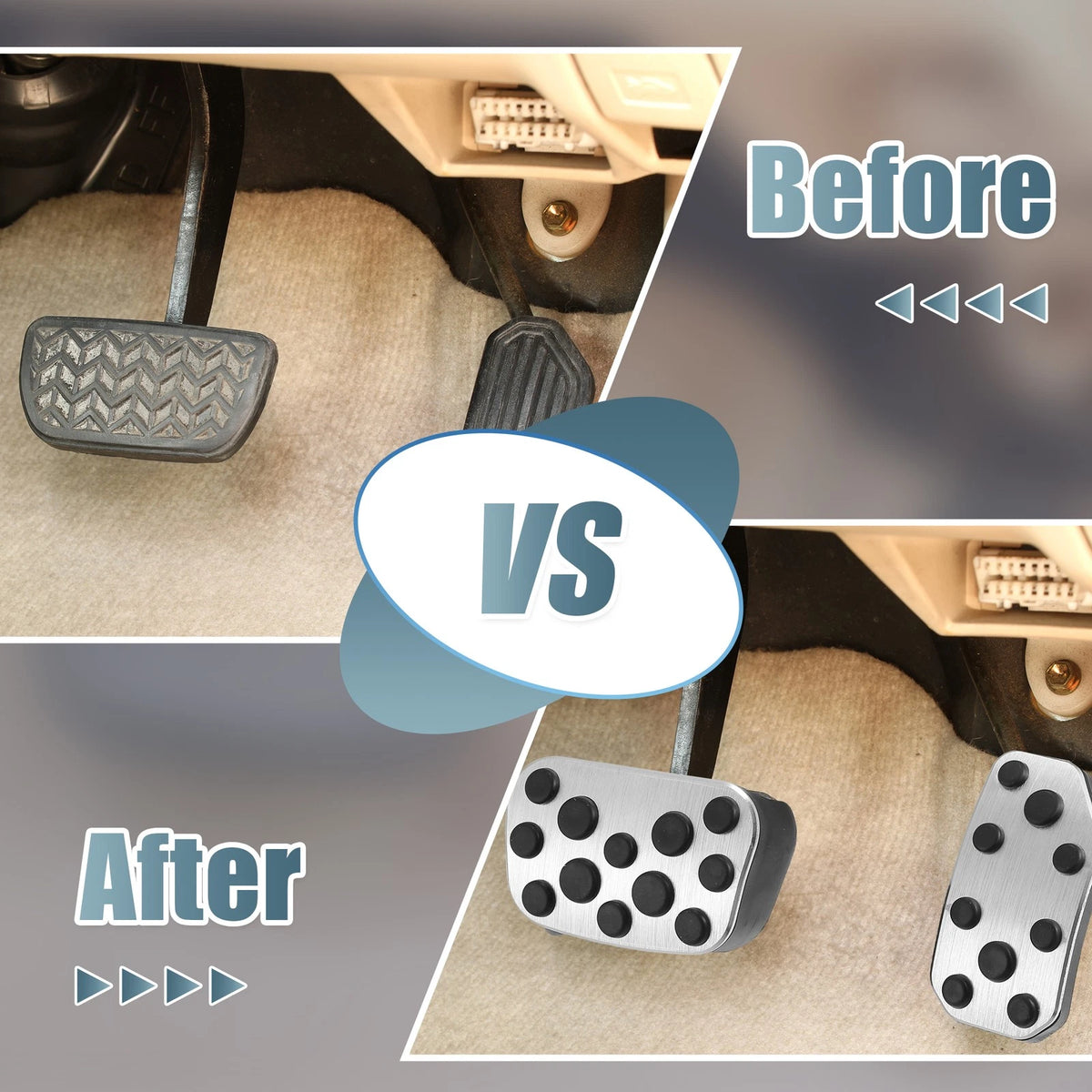 Foot Pedal Brake Gas Pads for Toyota Alphard (2011-2014)