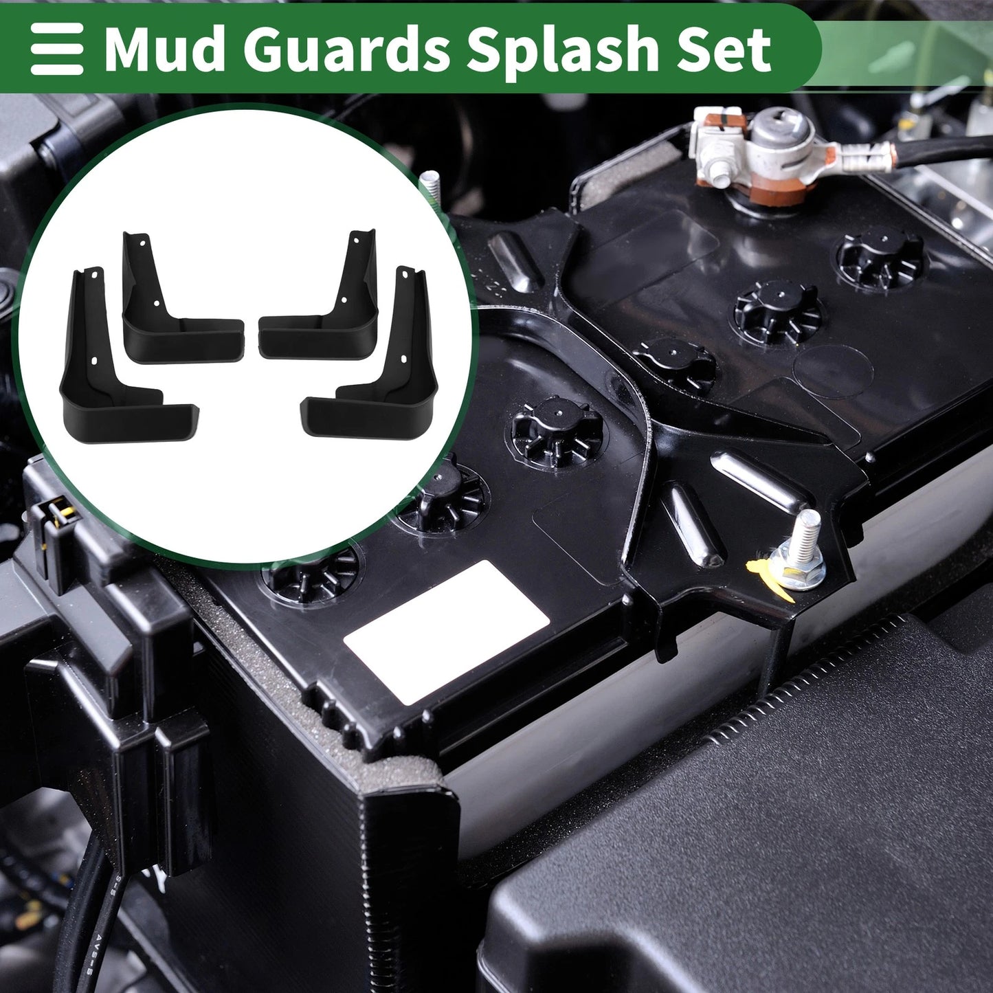 Mud Flaps Splash Guards for Buick Regal GS (2017–2022)