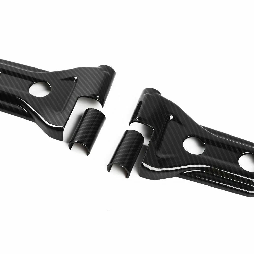 Door Hinge Cover Carbon Fiber Style for Jeep Wrangler JL JT (2018-2020)