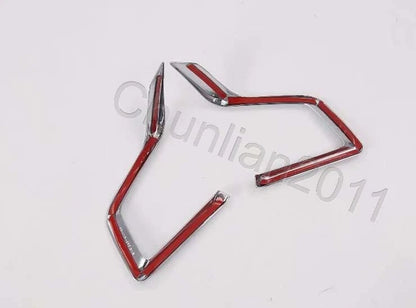 Steering Wheel Side Cover Trim for 2019-2023 Subaru Forester Silver Matte