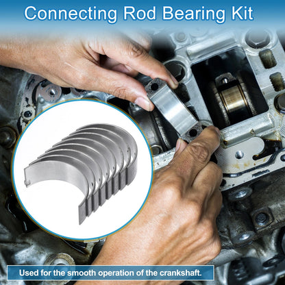 Connecting Rod Bearing Set 8Pcs for Toyota Corolla