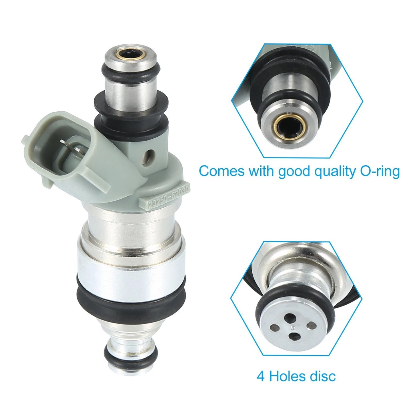 6 x Fuel Injector Nozzles for Toyota Tacoma, Lexus ES300, Camry (2001-2004)