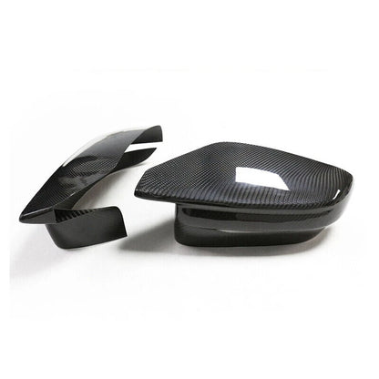 DRY Carbon Fiber Add-on Side Rear Mirror Cover for BMW M3 M4 G80 G82 G83 2021-25