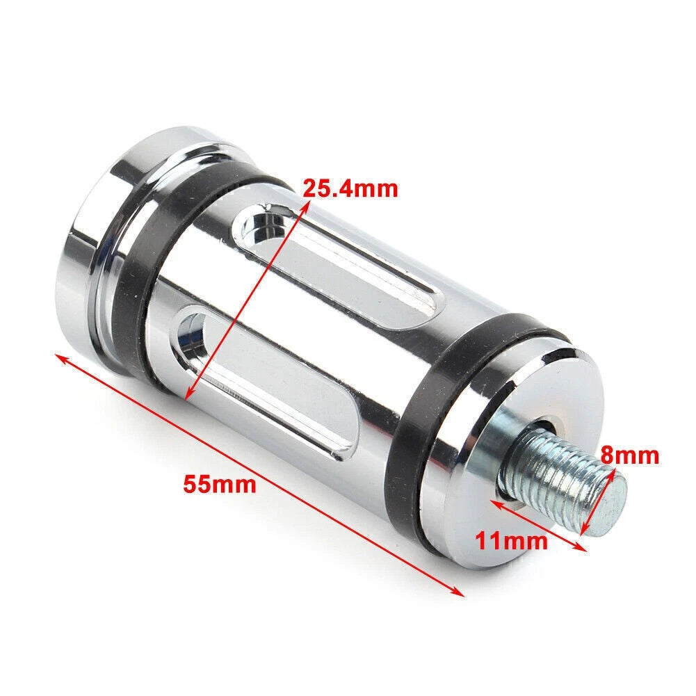 Chrome Gear Shift Peg for Harley Sportster XL, Softail, Touring, Dyna (2000-2023)
