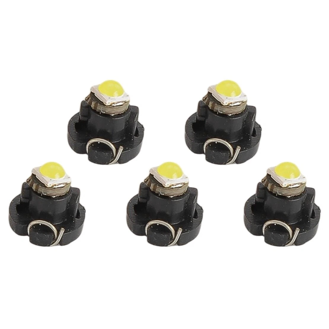 5 x White LED Dash AC Neo Wedge Clock Light Bulbs for Honda (2001-2005)