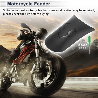 Fender Front Splash Guard Wheel Cover 1x Black for Make Model