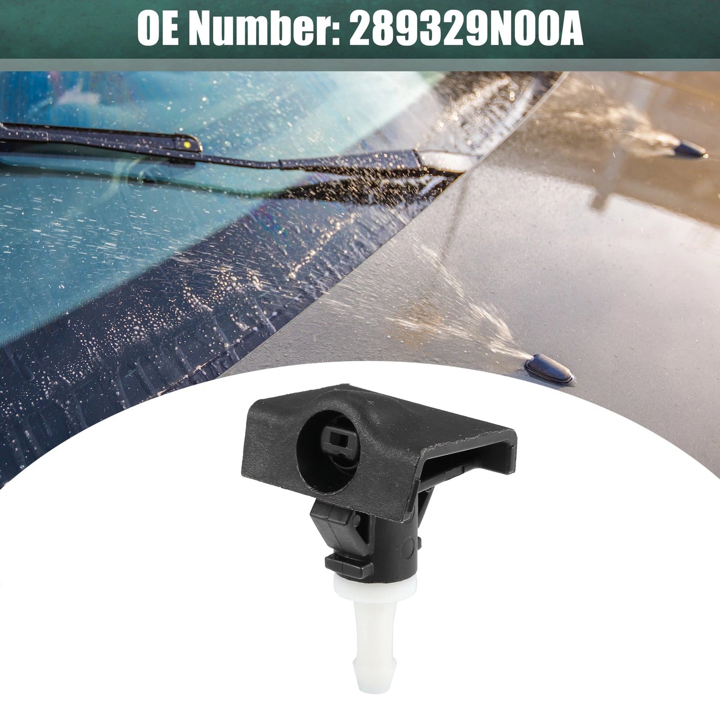 Windshield Wiper Washer Nozzle for Nissan Maxima (2009-2011)