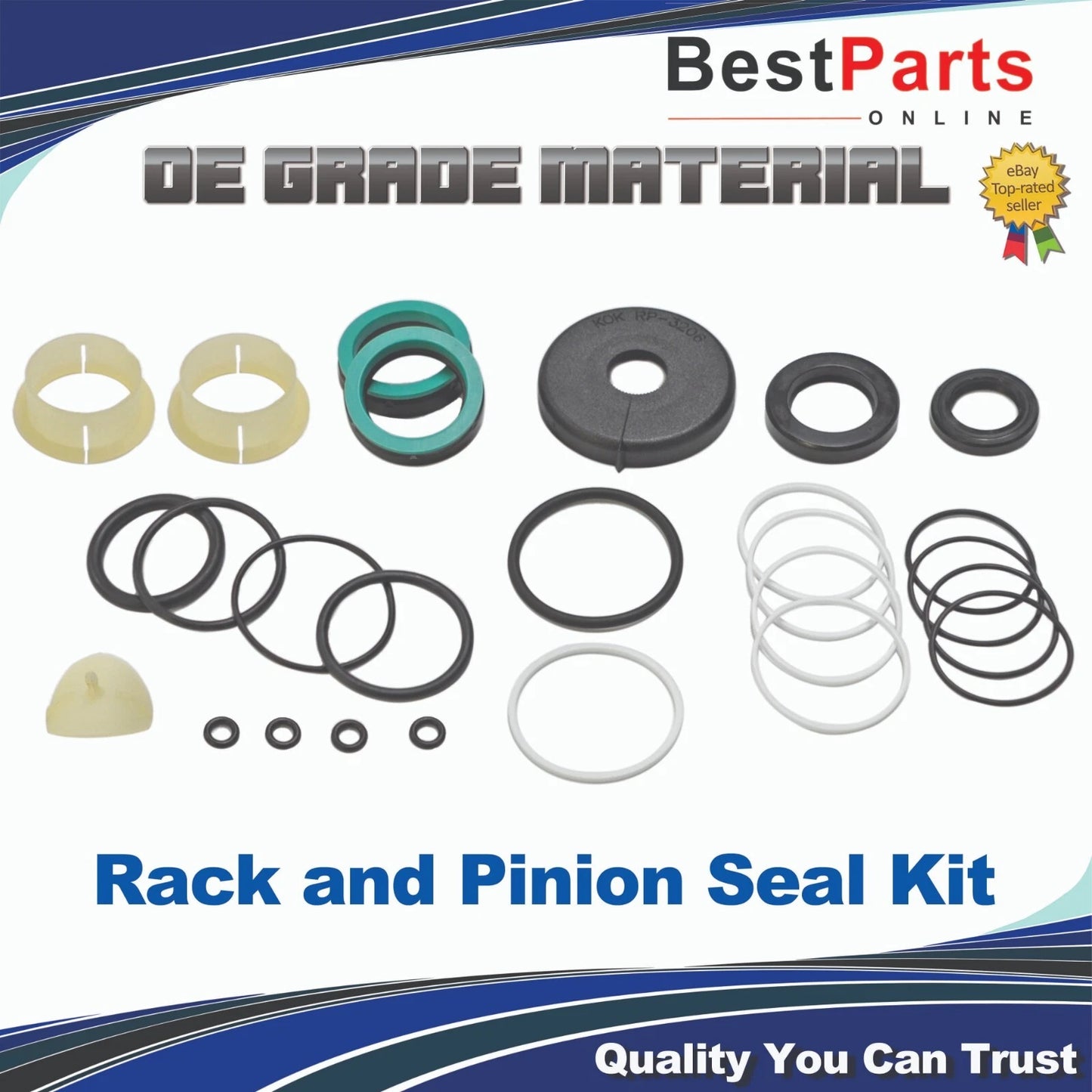 Seal Kit Power Steering Rack and Pinion for BMW E46 (1999–2002)