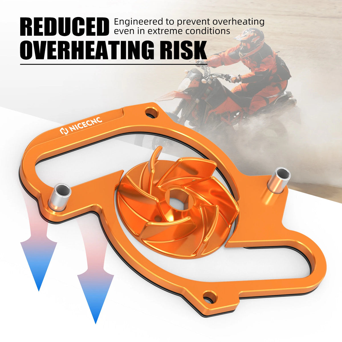 Water Pump Impeller Spacer Kit for KTM 990 Adventure (2006-2013)