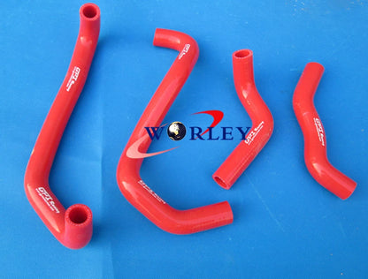 Silicone Radiator Hose for Honda ATC 250R (1985-1986) - Red/Blue/Black