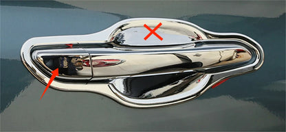 Side Door Handle Lid ABS Cover Trim for Hyundai Tucson (2016-2020) 8 x pcs